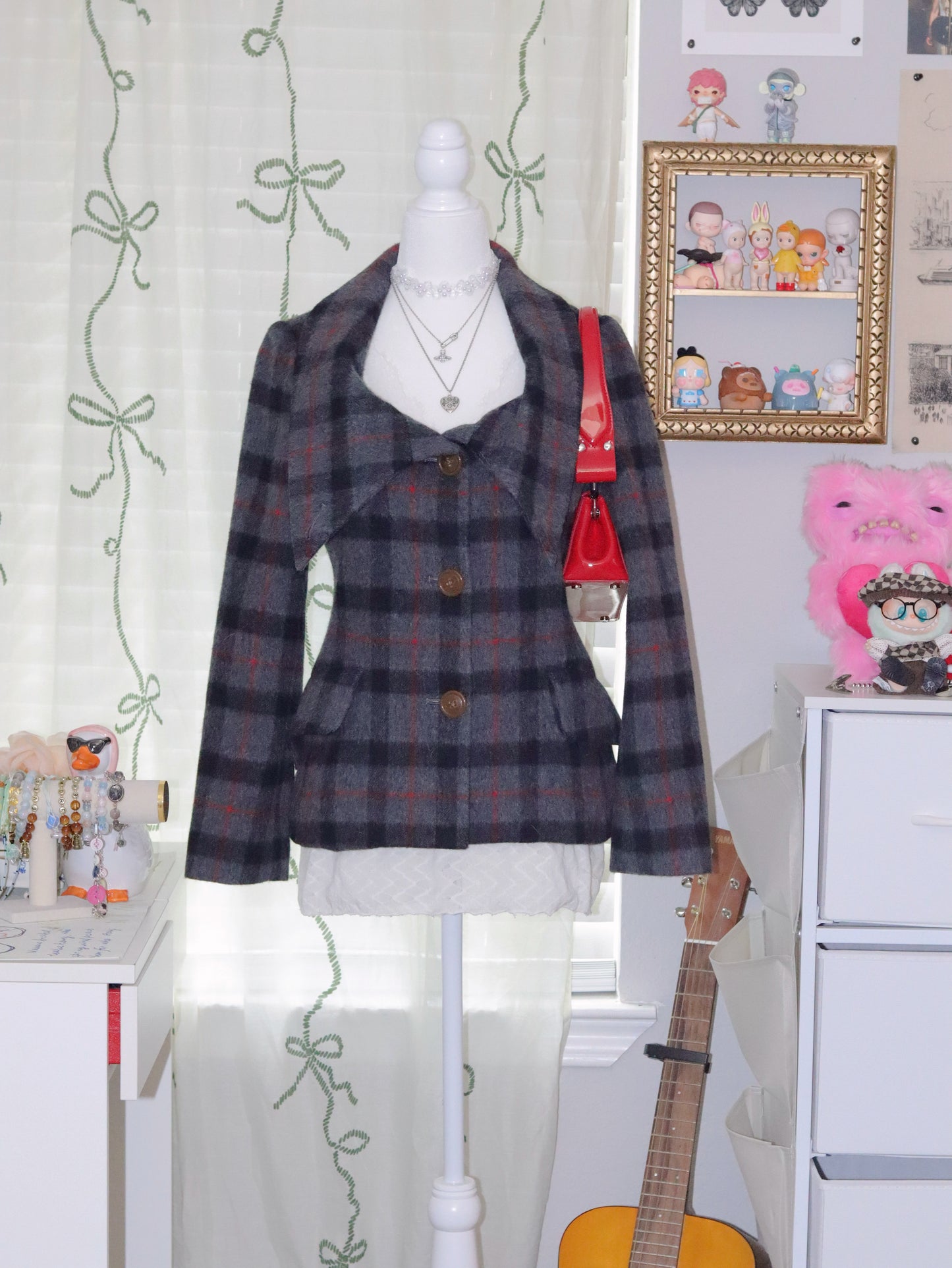 Vivienne Westwood Red Label Variant Check Coat