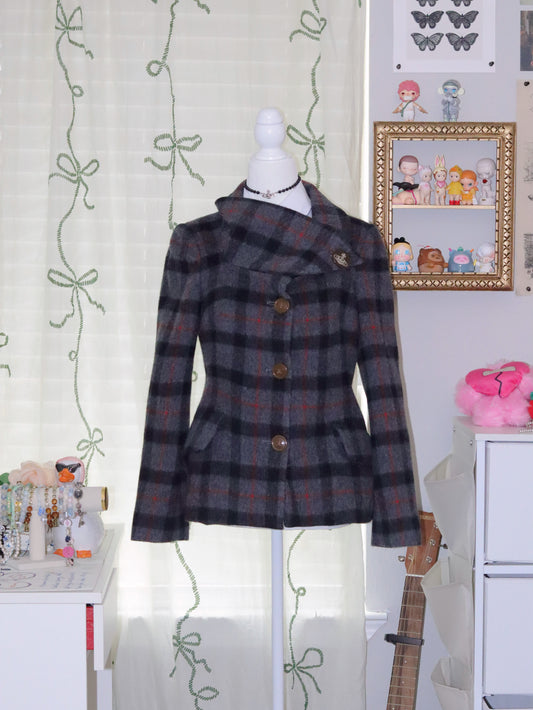 Vivienne Westwood Red Label Variant Check Coat