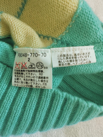 Brand New Burberry London Mint Green Plaid Vest